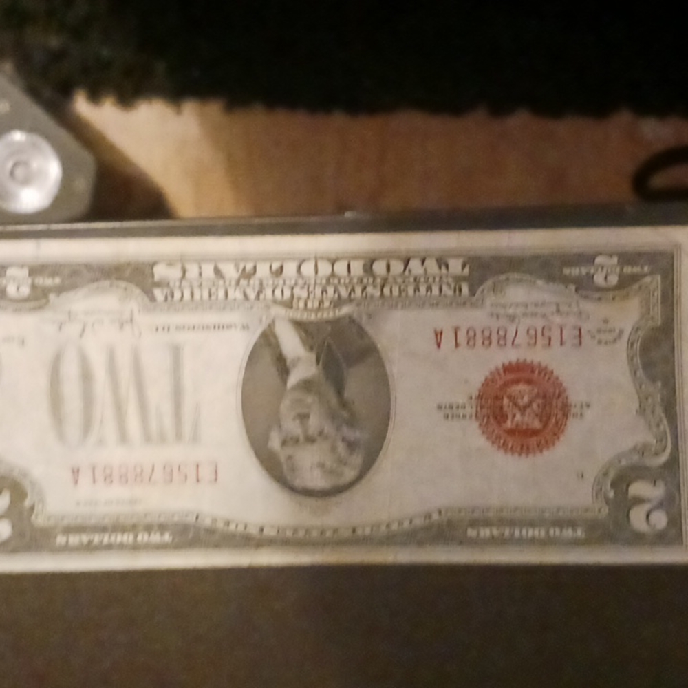 1928G$1 REDSeal ** SILVER Certificate! Old US Paper Money Currency!